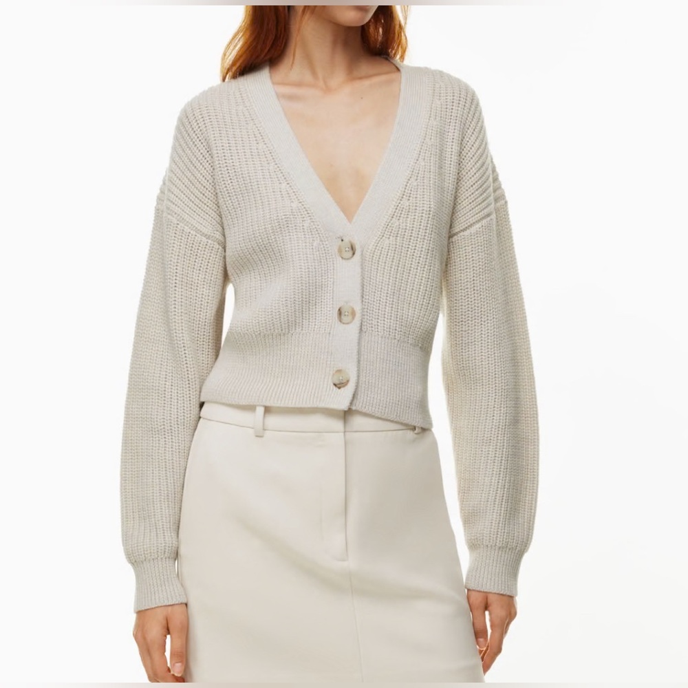 Aritzia Babaton Canberra Merino Wool Cardigan